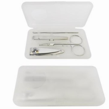 SET DE MANICURE ESTUCHE PLASTICO X 4 PIEZAS